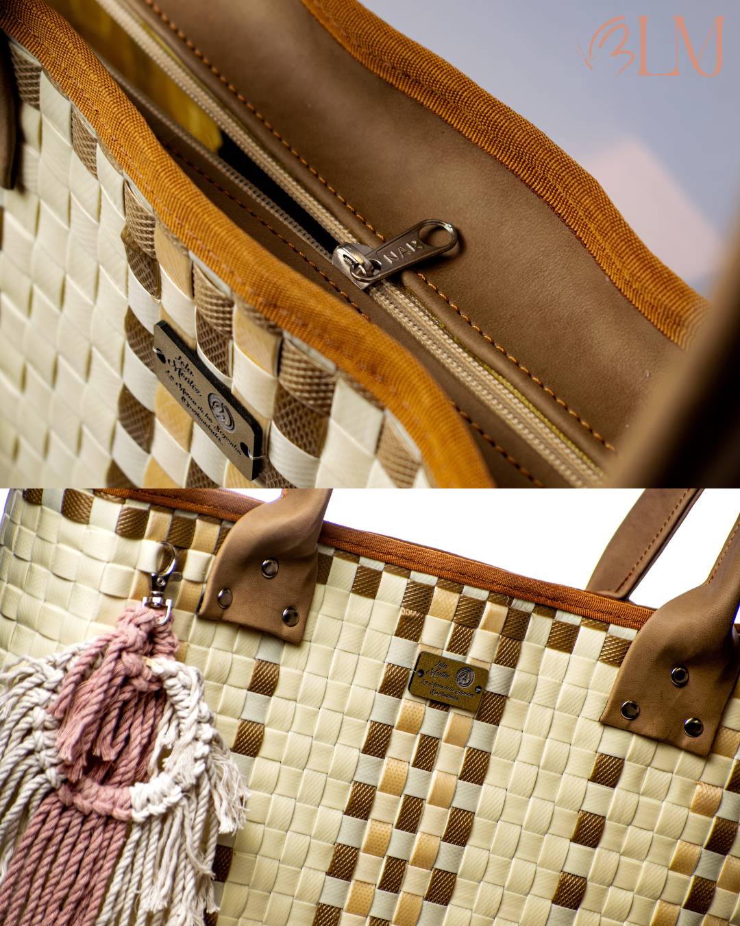 Bolso Aventura Urbana | Beige & Cafés